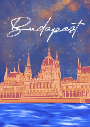 Budapest - Danube by night