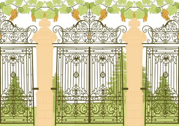 Carte d'invitation - Semi-personnalisable - Viticole Jaune