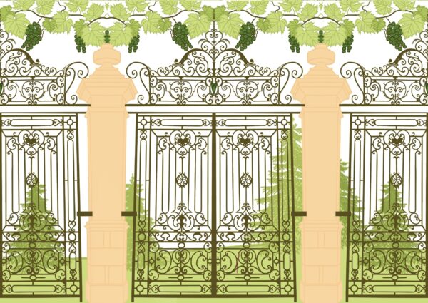 Carte d'invitation - Semi-personnalisable - Viticole Vert
